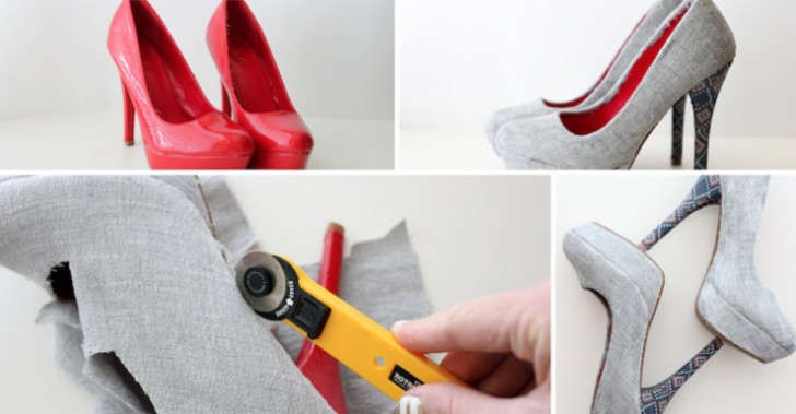 Så här kan ni använda skimrande skor VARJE DAG.