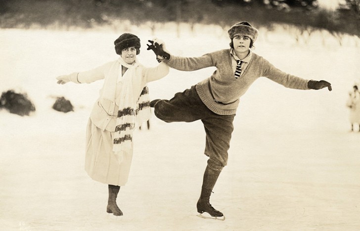 13. Pattinatori sul ghiaccio, 1922.