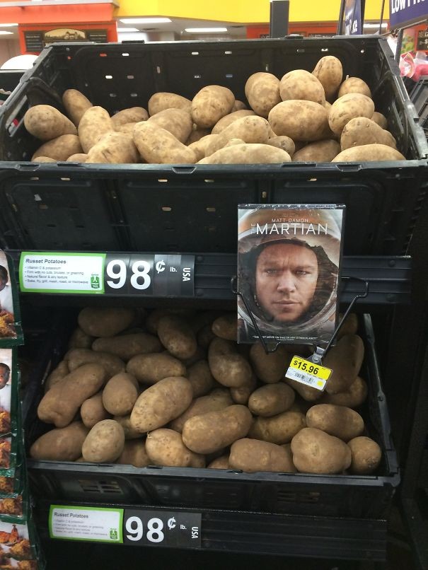 24. Il miglior modo di pubblicizzare patate...