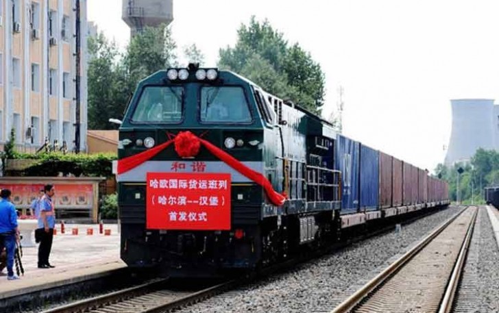 C'est le premier train de l'histoire à relier la Chine à Londres: la gare de départ est celle de Yiwu, dans la province de Zhejiang et il arrivera à Barking, dans la banlieue de Londres.