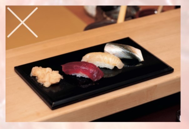 10. Gustate velocemente i sushi appena serviti