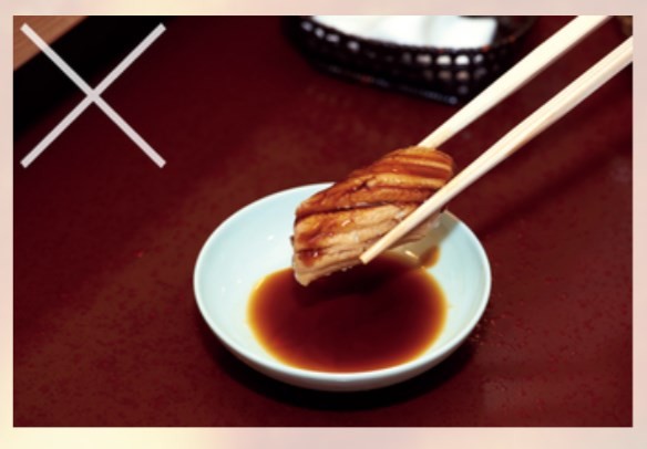 6. Wanneer de tsume-saus is gebruikt laat je de sojasaus achterwege.