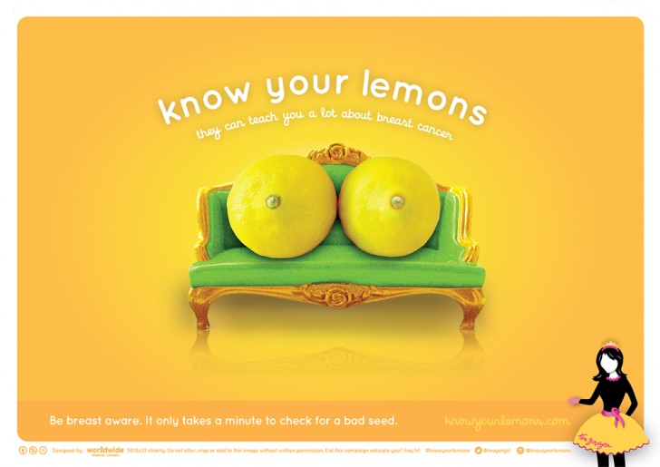 Conosci i tuoi limoni: ti possono insegnare molto sul cancro al seno!