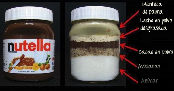 Les associations de consommateurs tiennent à souligner la qualité médiocre du Nutella avec cette photo.