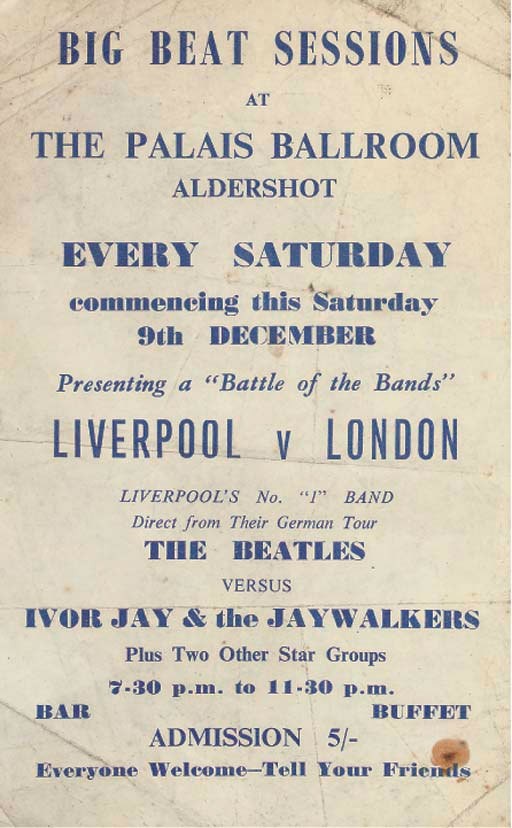 Lasciandosi alle spalle Liverpool, i Beatles si diressero verso Aldershot per un'esibizione che avrebbe dovuto lasciare il segno.