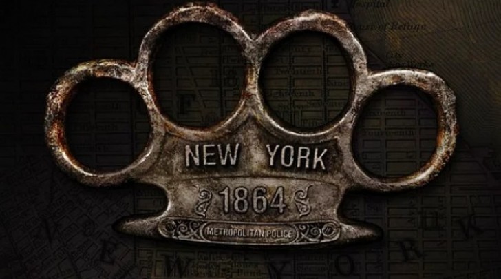 Le coup de poing américain faisait partie de l'équipement d'un agent de police de New York, en 1864.