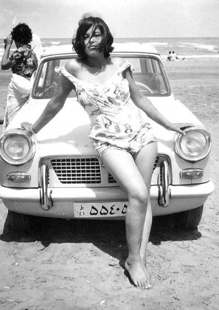 Una donna iraniana, però negli anni '60!