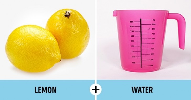 3. Limoni + acqua