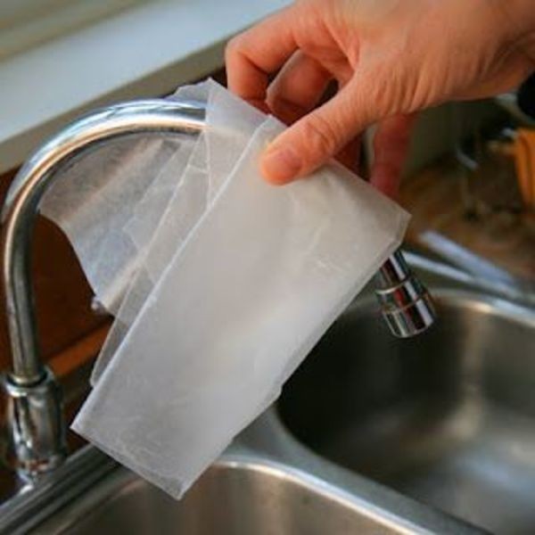 5. Togliere macchie dal rubinetto