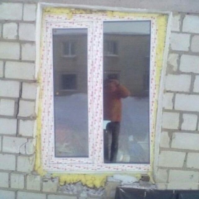 21. Probleme beim Einbau eines einfachen Fensters.