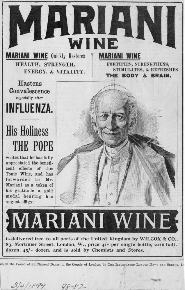 E tra i suoi degustatori vi era Papa Leone XIII