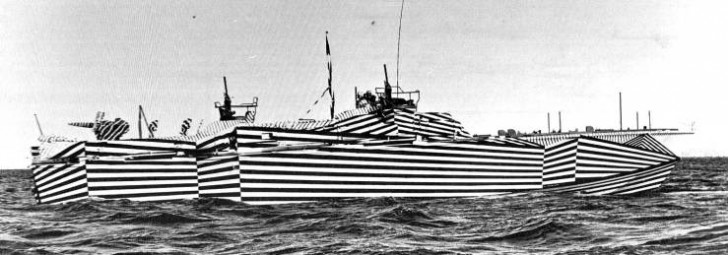 Navi da guerra a strisce: tecniche di camuffamento di inizio '900 per sfuggire agli attacchi in mare - 5