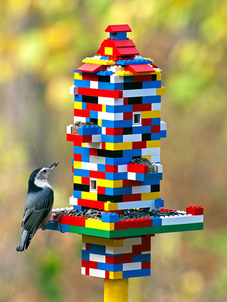 7. Lego nid d'oiseau