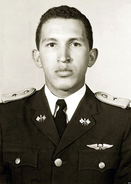 11. Huga Chavez 1971 als er die Studien an der venezualischen Militärakademie aufnahm