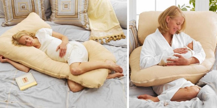 7. Un oreiller indispensable pas seulement pendant la grossesse.