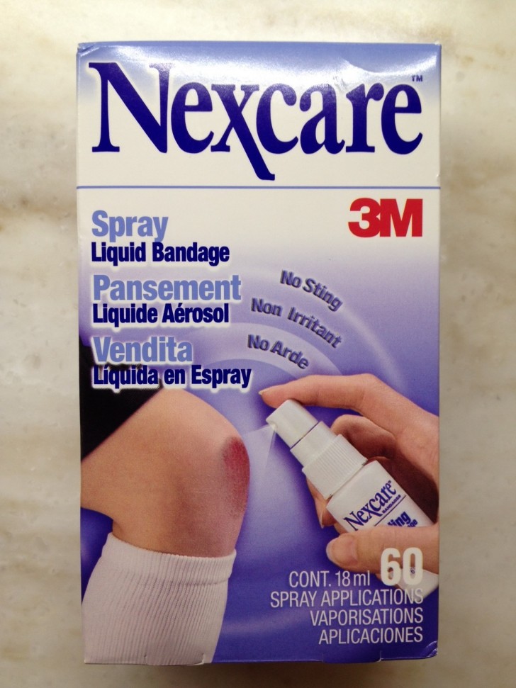 9. Liquid Spray Bandage