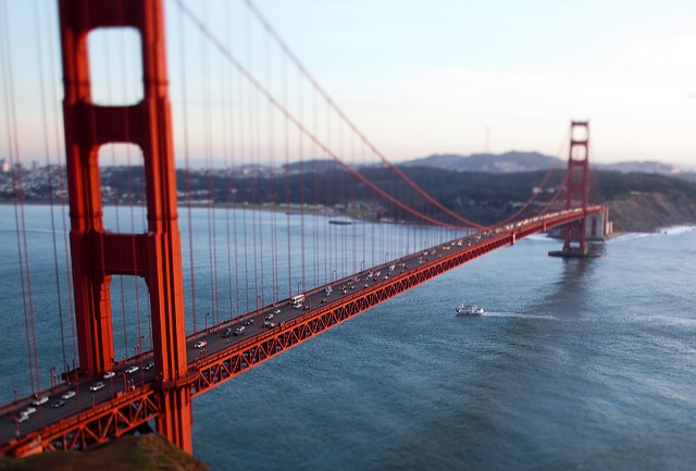 1. Golden Gate Bridge, San Francisco, USA