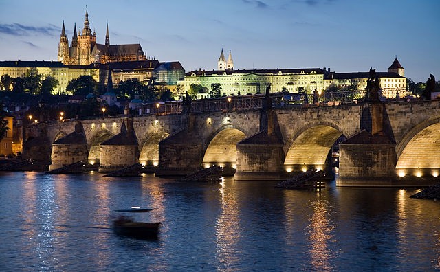 11. Ponte Carlo, Praga, Repubblica Ceca.