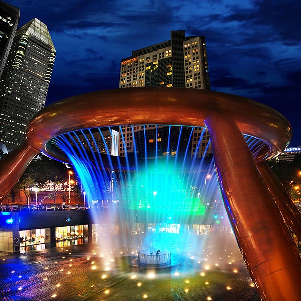 8. La fontana del Benessere, Singapore