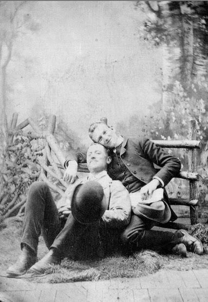 Un couple aux États-Unis, environ 1880.