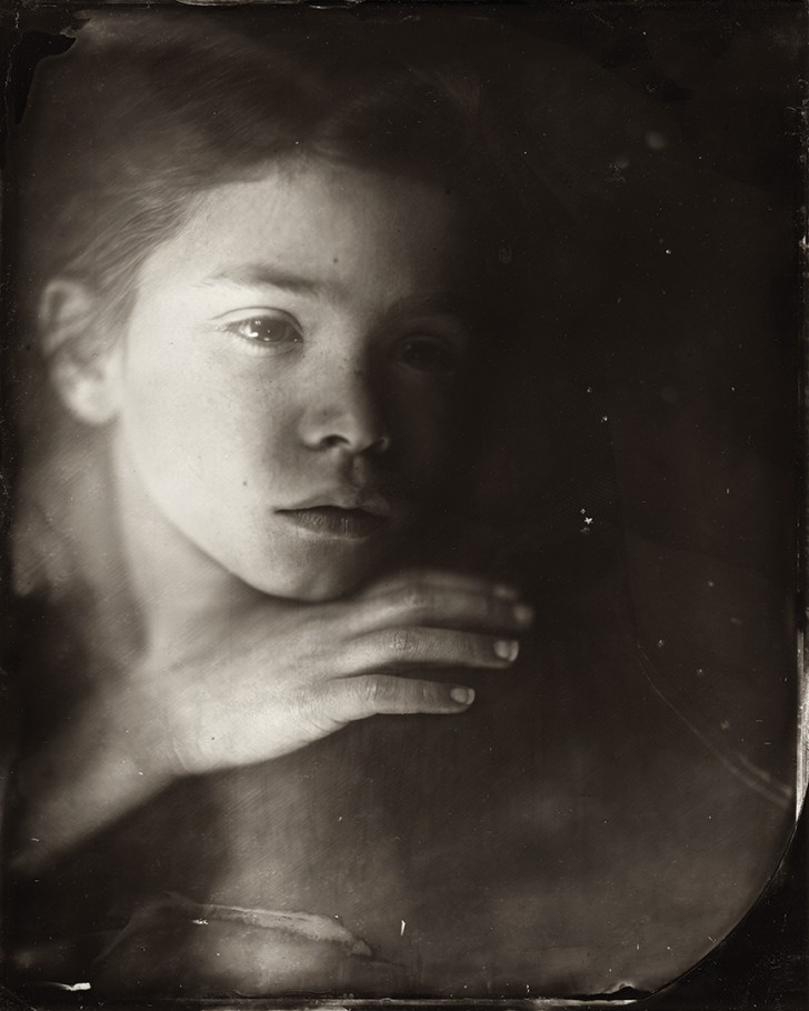 Jacqueline Roberts is completely self-taught when it comes to wet plate photography in particular and also photography in general.