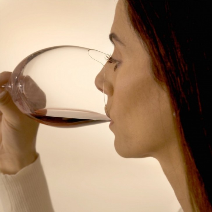 15. Bicchiere da vino con comoda apertura nasale 