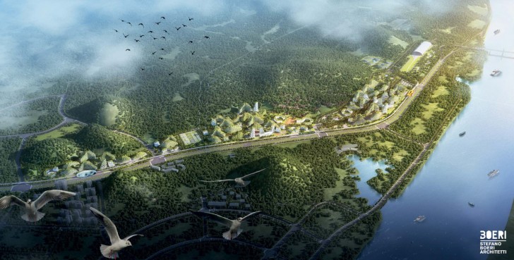 Die erste Wald-Stadt der Welt entsteht in China und wird ein komplett italienisches Projekt sein - 2