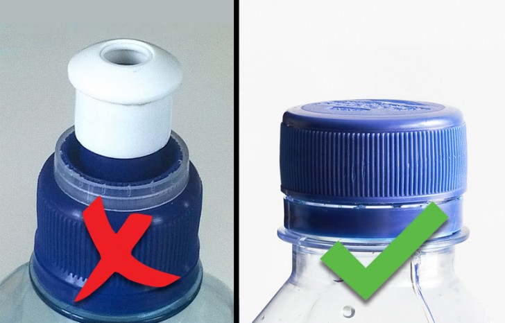 È molto importante anche il tipo di bottiglia da cui beviamo: le borracce di vario tipo sono quelle più contaminate da batteri. 