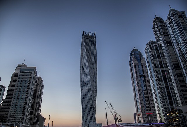 1. A Dubaï, le panorama est spectaculaire ...