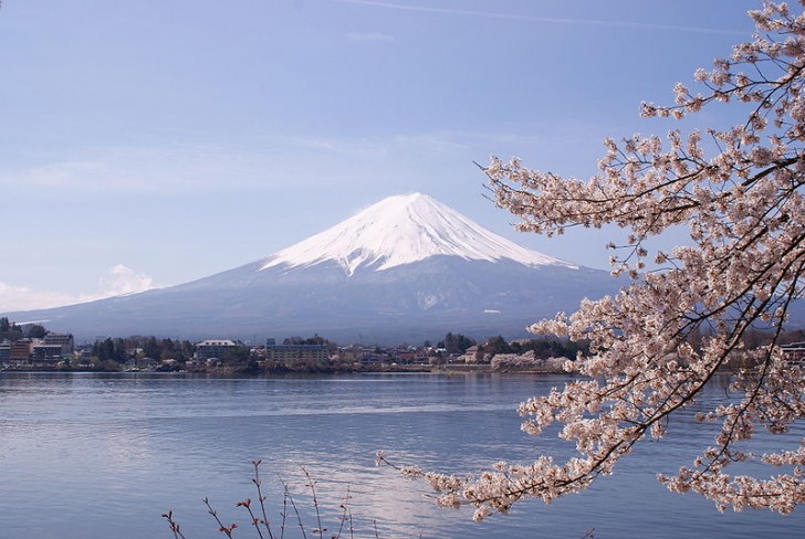 2. Tout comme le Mont Fuji.