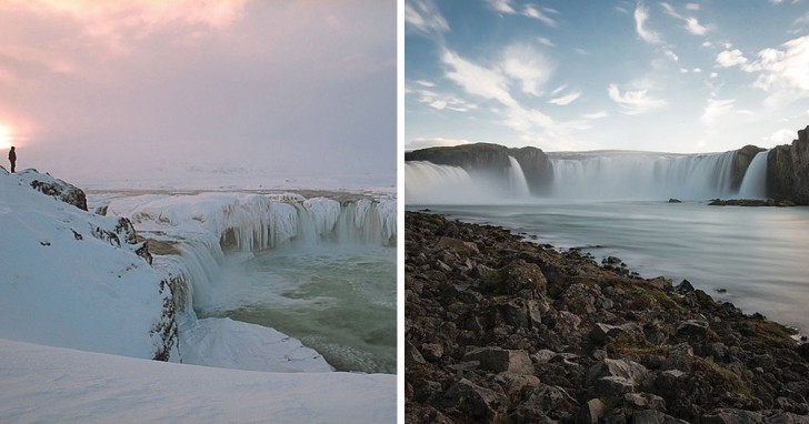 8. Meglio se in prossimità della "cascata degli dei" in Islanda.