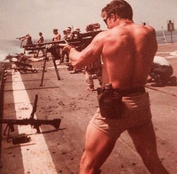 5. Auch die Navy Seals trugen Hot Pants während des Trainings...