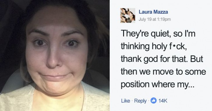 Sur sa page Facebook, la maman et blogueuse Laura Mazza a raconté ce qui s'est passé lors de sa première leçon de yoga: