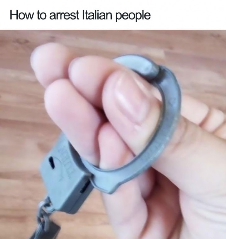 5. Hoe je Italianen arresteren moet.
