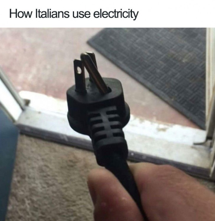 8. Comment les Italiens utilisent l'électricité.