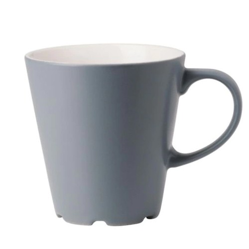 In fact, the grooves are used to eliminate any water that is deposited on the slightly indented bottom of the cup if it is cleaned in a dishwasher.