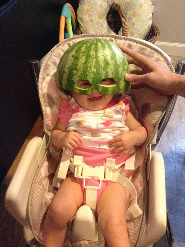 20. A new super heroine! Watermelon Girl!