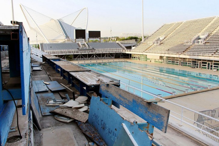 8. Athen, 2004, Sommerolympiade, Schwimmbecken