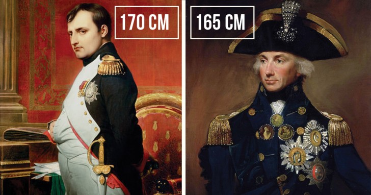 13. Napoleone non era poi così basso...