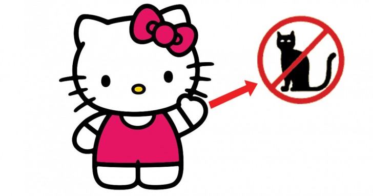 9. Hello Kitty potrebbe non essere un gatto.