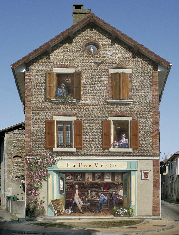 Café "La Fée Verte".