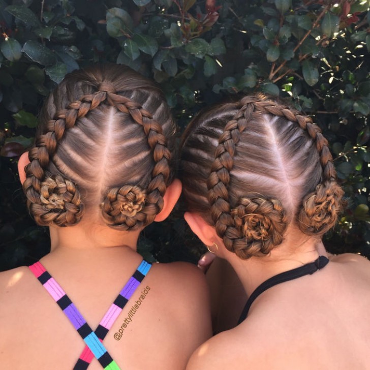"Sometimes the braiding can be a bit intricate, but for us, this is a ritual, a beautiful moment in which my daughter and I strengthen our bond."