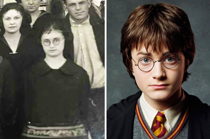 #10. Meine Großtante hat eine unglaubliche Ähnlichkeit mit Harry Potter.