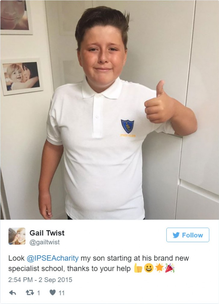 Ben Twist es un adolescente afectado de autismo que frecuenta la escuela Lansbury School & Sports College (UK).