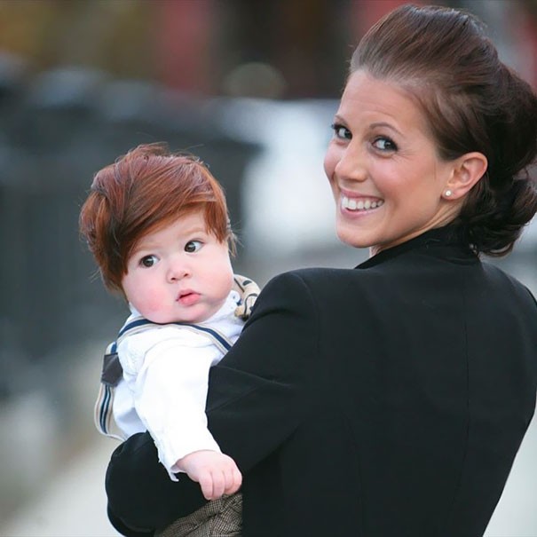 And who can forget a head of hair like that? Very beautiful!