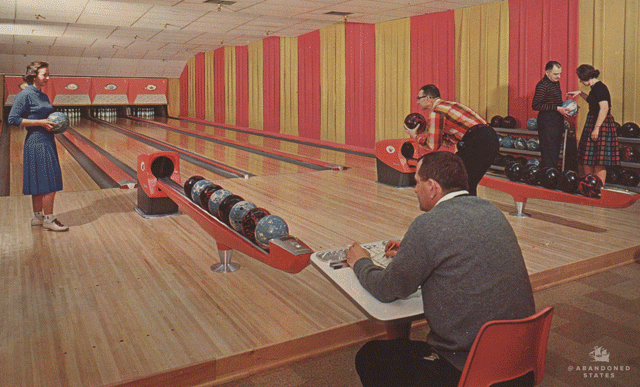 Wie schön die Bowlingbahn des Homowack zu erfolgreichen Zeiten in den 60ern und 70ern war.