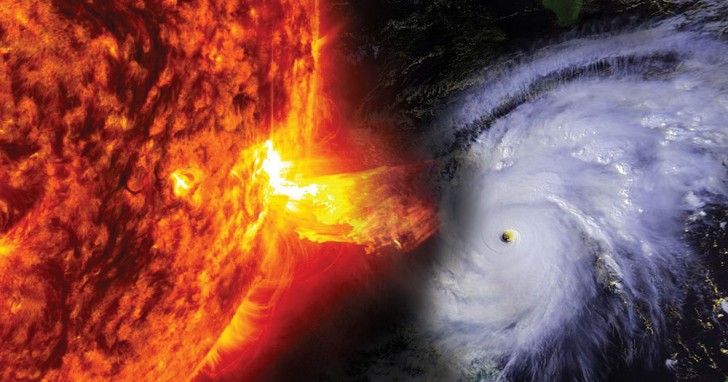 Planeten svarar mot mänsklig stress: förorening, markutnyttjande, växthusgaseffekt, temperaturökning.