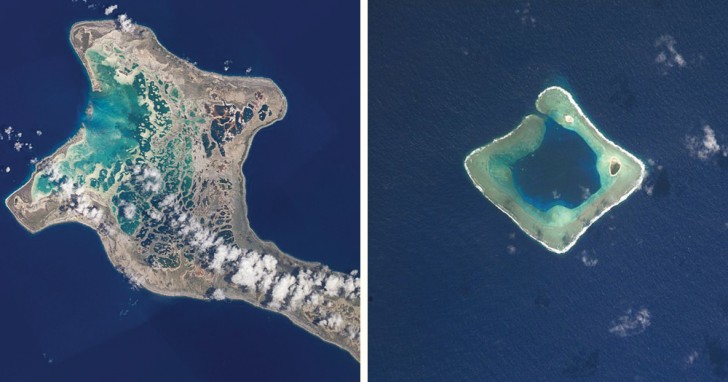 10. Due atolli del Pacifico Centrale molto vicino fra loro ma con 1 giorno di fuso orario