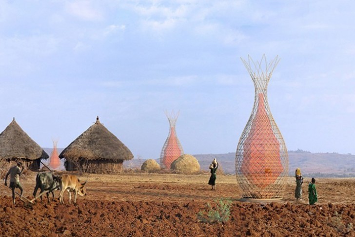 In Afrika legen Frauen mit ihren Kindern oft Dutzende Kilometer täglich zurück um Trinkwasser zu holen.