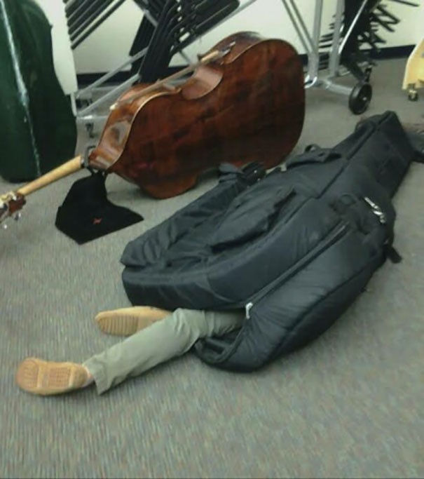 How do tired musicians rest? Here's the secret!